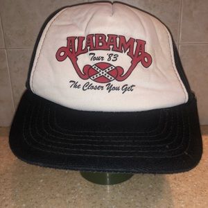 Authentic Vintage Alabama Tour hat ‘83